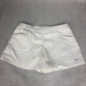 Nike white skirt